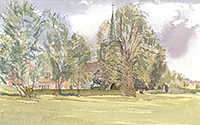 Taplow Village: Church & Green