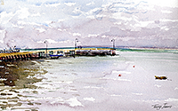 Brittany. Cancale - towards Mont St Michel