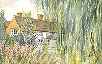 Hedgerley: across village pond
